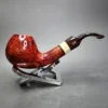 Chacom Evolution 623 Smooth Bent Brandy Estate Briar Pipe, Unsmoked - Image 4