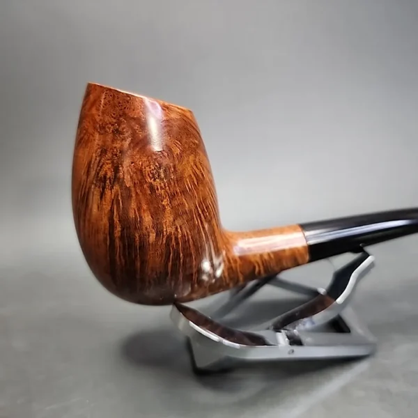WO Larsen Smooth Bent Egg Estate Briar Pipe, Danish Estates - Image 4