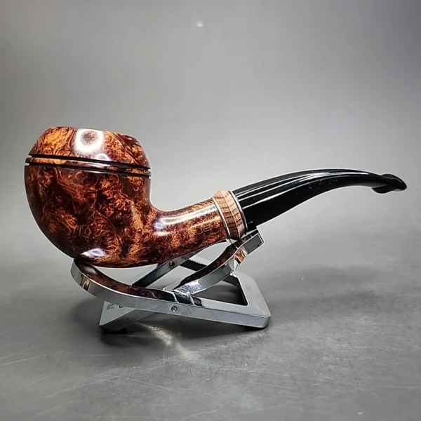 Vauen Kingwood 08 Smooth Rhodesian Estate Briar Pipe, Unsmoked, 9mm - Image 4