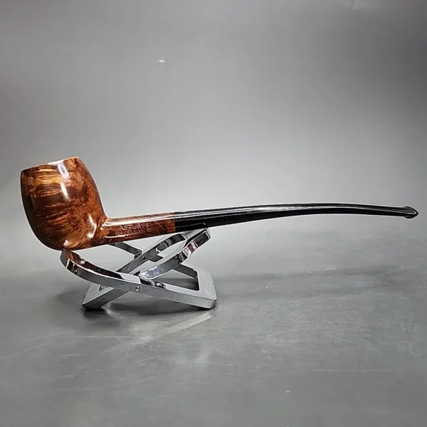 Astleys of London Smooth Churchwarden Estate Briar Pipe, English Estates - Image 4