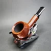 Bennie Joe Smooth Rhodesian Handmade Briar Pipe, New - Image 4