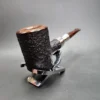 Ferndown Bark 3 Star Silver Spigot Poker Estate Briar Pipe, English Estates - Image 4