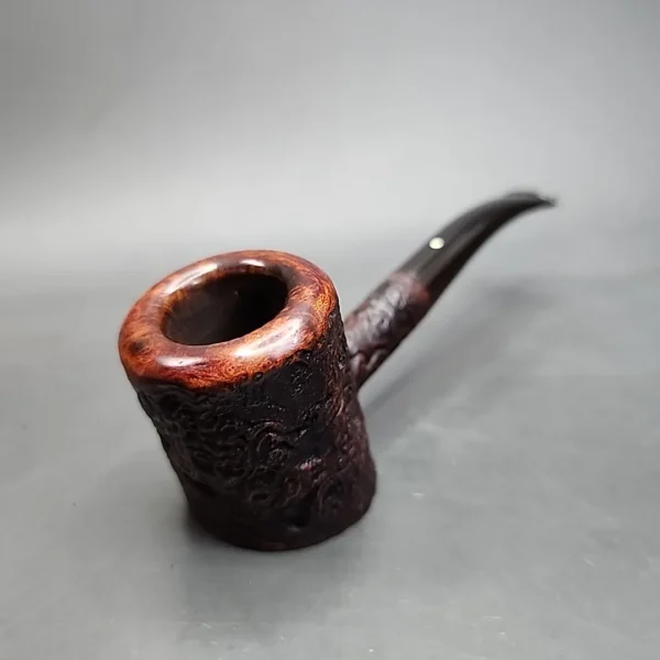 1960 Dunhill Shell 475 FT 4S Cherrywood Sitter Estate Briar Pipe, English Estates [SOLD] - Image 4