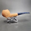Pipe Tristan Sandblasted Bent Apple Handmade Briar Pipe, New [SOLD] - Image 4