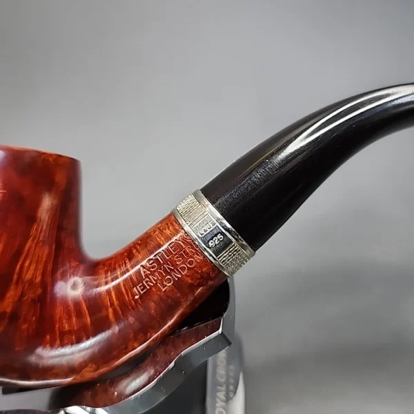 Astleys by Les Wood, Smooth Bent Billiard Estate Briar Pipe, Unsmoked [SOLD] - Image 4