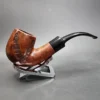 Kaywoodie Handmade Bent Billiard Estate Briar Pipe, American Estates - Image 4