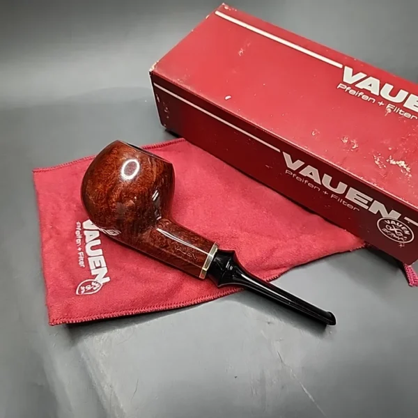 Vauen 3312 Smooth Straight Apple Estate Briar Pipe, Unsmoked, 9mm [SOLD] - Image 4