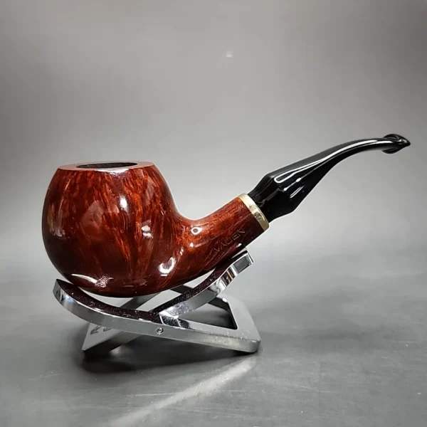 Vauen 6842 Smooth Bent Apple Estate Briar Pipe, Unsmoked, 9mm [SOLD] - Image 4