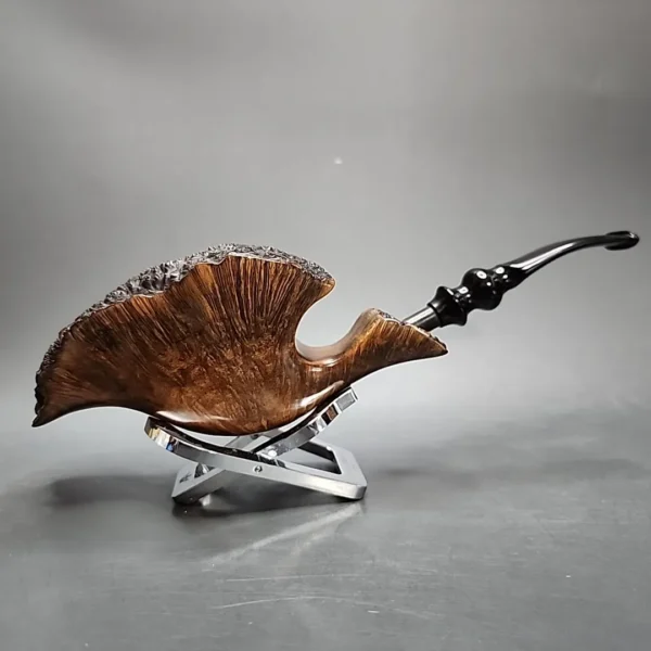 Gray Mountain Magnum Freehand Estate Briar Pipe, Unsmoked [SOLD] - Image 4