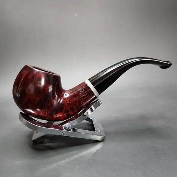 BBB Filter Deluxe 398 Smooth Bent Apple Estate Briar Pipe - Image 4