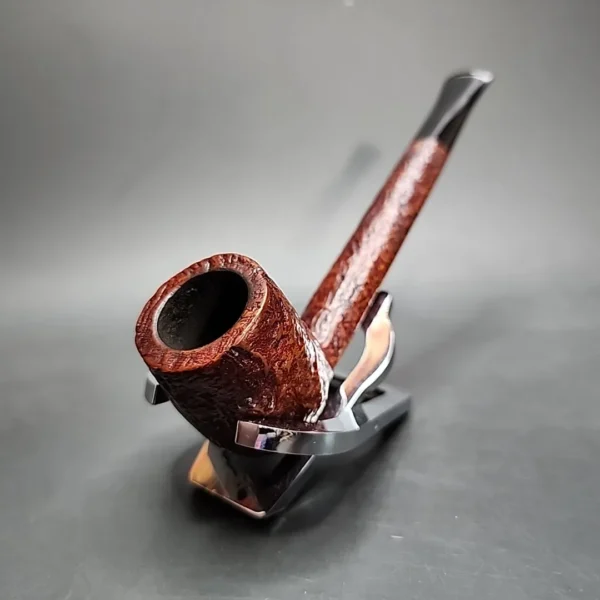 Savinelli Classica 802 Sandblasted Canadian Estate Briar Pipe [SOLD] - Image 4