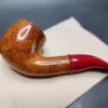 Savinelli Mini 601 Smooth Bent Billiard Nosewarmer Estate Briar Pipe, 6mm, Italian Estates - Image 4