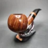 Jens Tao Nielsen Smooth Bent Apple Estate Briar Pipe, Danish Estates - Image 4