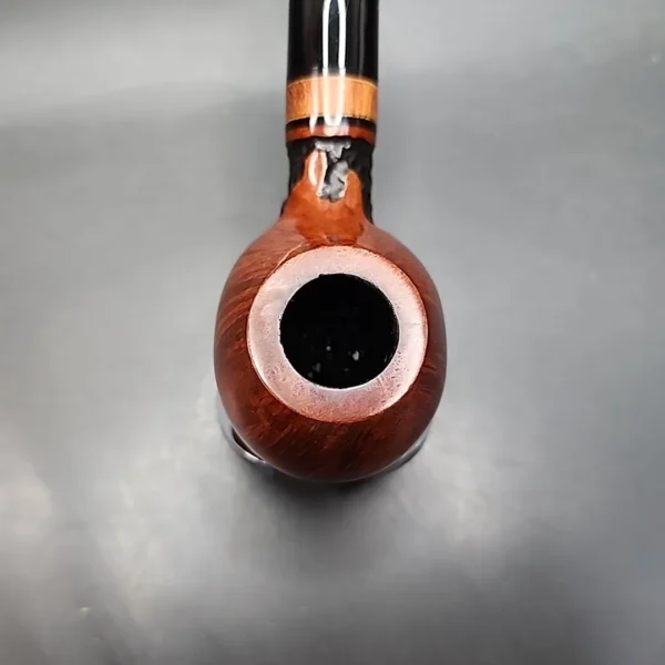 Daniel Mustran Partially Rusticated Brandy Estate Briar Pipe, Croatian Estates - Image 5