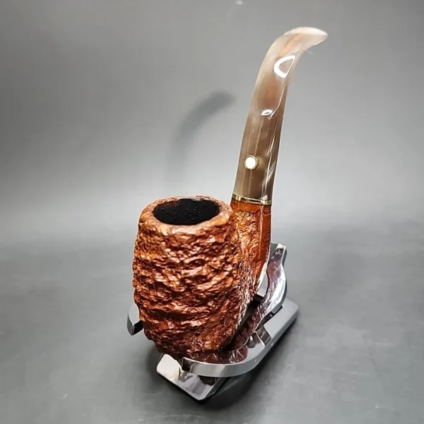 Mauro Armellini Corteccia 05 Oom Paul, Estate Briar Pipe, Italian Estates [SOLD] - Image 5