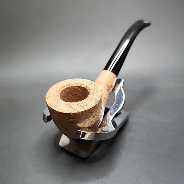 Morgan Bones Bent Pot Briar Pipe, New - Image 5