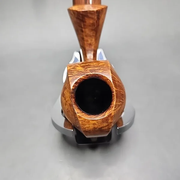 Sam Cui Smooth Blowfish Handmade Estate Briar Pipe, Chinese Estates [SOLD] - Image 5
