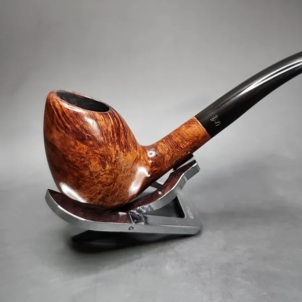 Stanwell Royal Prince 02 Smooth Bent Egg Estate Briar Pipe, Danish Estates - Image 5