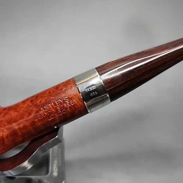 Astleys by Les Wood Straight Billiard Estate Briar Pipe, Unsmoked [SOLD] - Image 5
