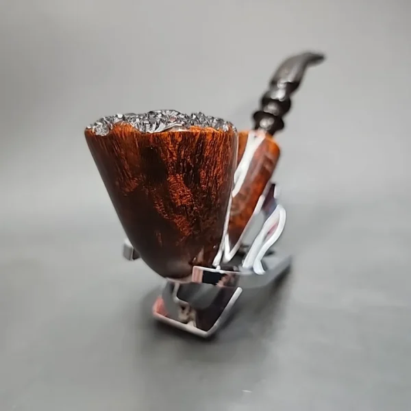 Nording Handmade 3 Smooth Freehand Estate Briar Pipe, Unsmoked - Image 5