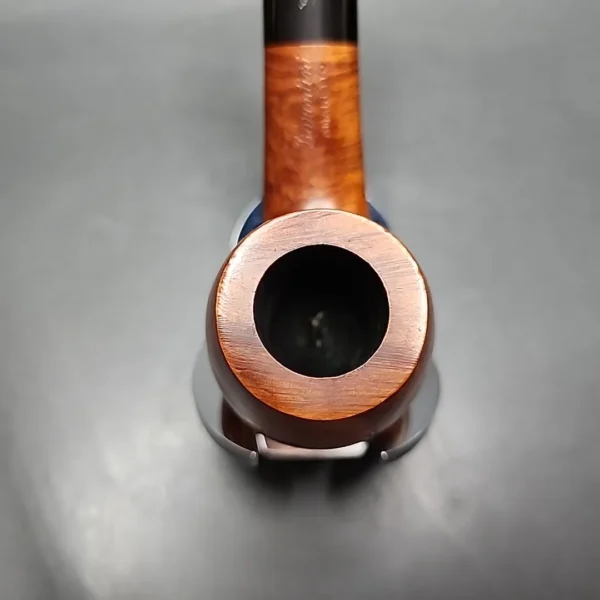 Barontini Amaretto 702 Smooth Bent Brandy Estate Briar Pipe, Italian Estates - Image 5