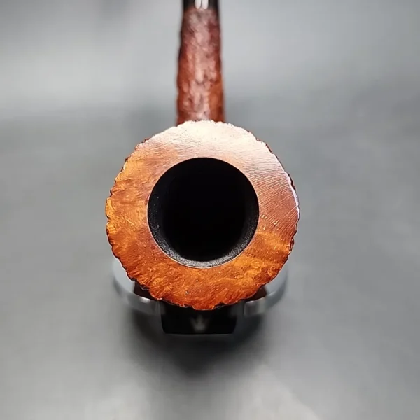 Ferndown Antique Bark 3 Star Lumberman Estate Briar Pipe, English Estates - Image 5