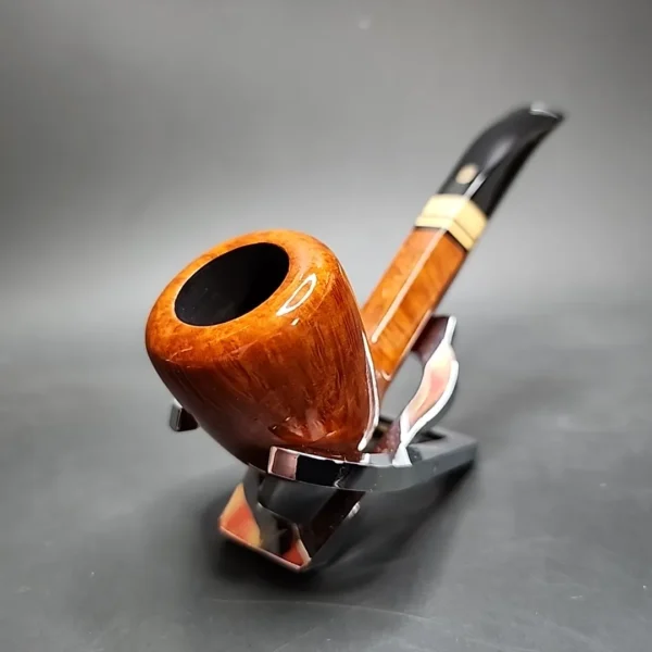 Chacom Hexagone 859 Sandblasted Bent Dublin Estate Briar Pipe, Unsmoked [SOLD] - Image 5