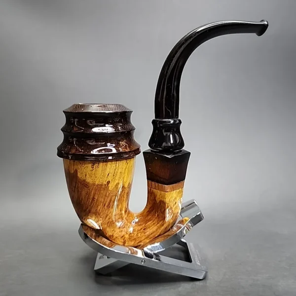 Mutcat Calabash Handmade Pipe, New - Image 5