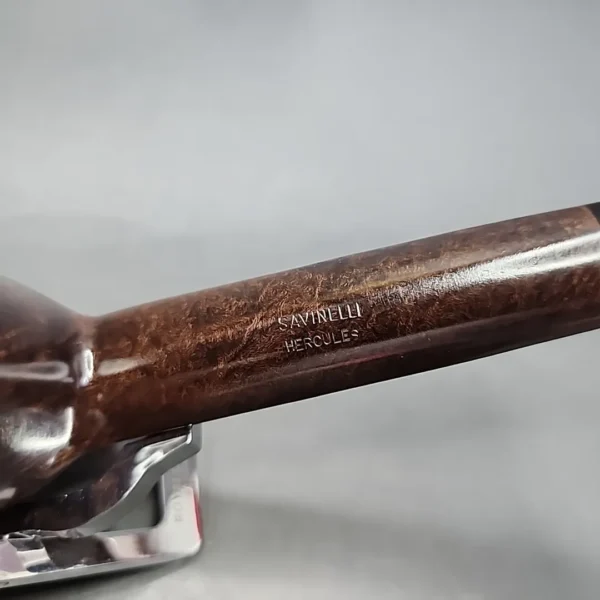 Savinelli Hercules 803 EX Smooth Lumberman Briar Pipe, New - Image 5