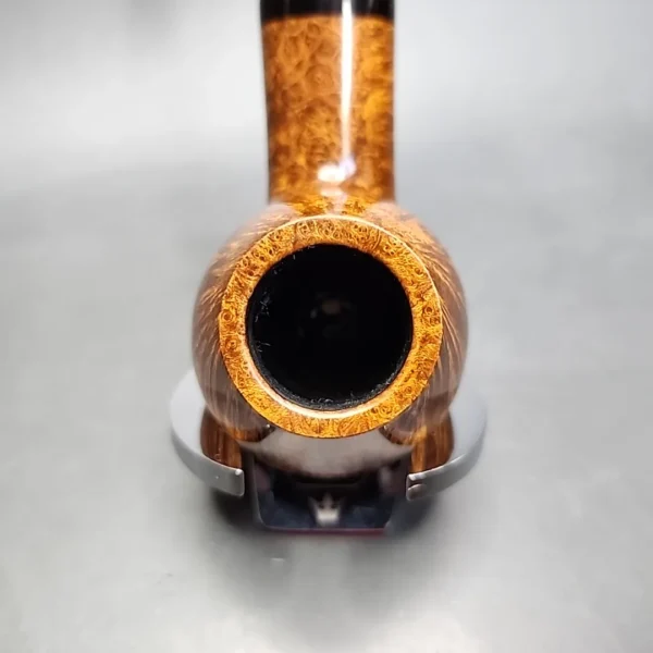 2015 Scott Klein Handcrafted Smooth Bent Brandy Estate Briar Pipe, Unsmoked [SOLD] - Image 5
