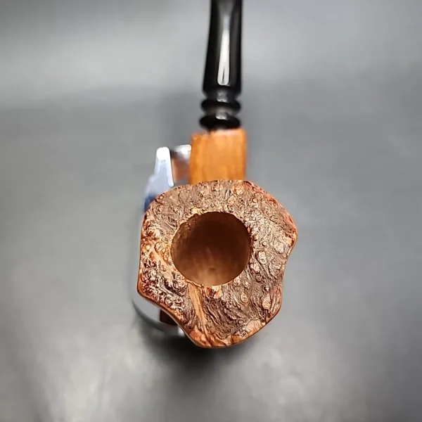 Unknown Smooth Freehand Estate Briar Pipe, Unsmoked - Image 5