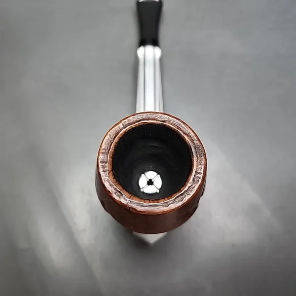 Kirsten K Metal & Briar Estate Pipe, American Estates - Image 5