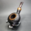 Il Duca Barone DDD Sandblasted Squat Tomato Estate Briar Pipe, Italian Estates - Image 5