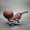 Scott Klein Sandblasted Tomato Estate Briar Pipe, Unsmoked - Image 5