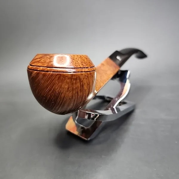 Peterson Kildare 80s Smooth Bent Bulldog Estate Briar Pipe, Italian Estates - Image 5
