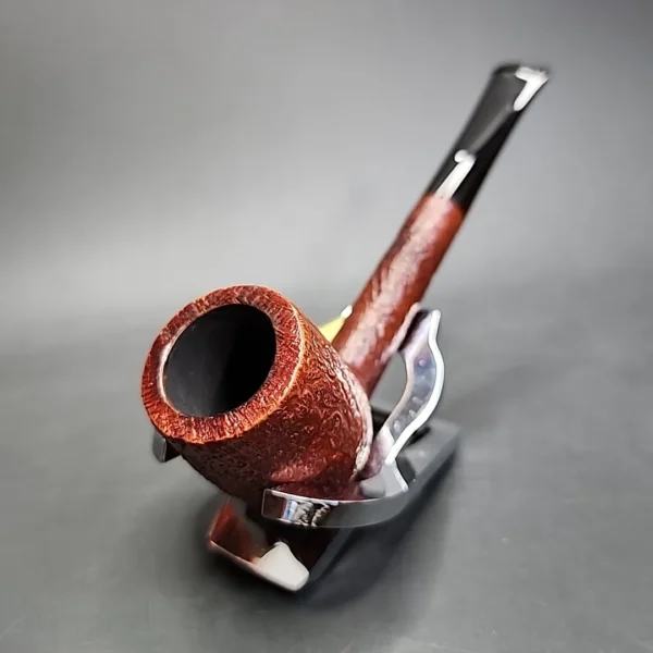 1983 Dunhill Red Bark 41101 Liverpool Estate Briar Pipe, English Estates - Image 5