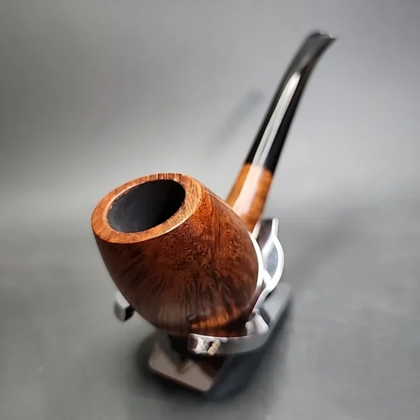 WO Larsen Smooth Bent Egg Estate Briar Pipe, Danish Estates - Image 5
