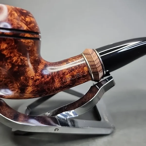 Vauen Kingwood 08 Smooth Rhodesian Estate Briar Pipe, Unsmoked, 9mm - Image 5