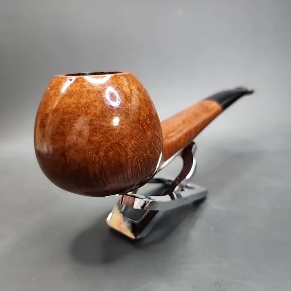 Barclay Rex Magnum Smooth Bent Apple Estate Briar Pipe, American Estates - Image 5
