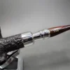 Ferndown Bark 3 Star Silver Spigot Poker Estate Briar Pipe, English Estates - Image 5