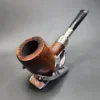 L. Wood by Les Wood, Smooth Straight Spigot Estate Briar Pipe, English Estates [SOLD] - Image 5