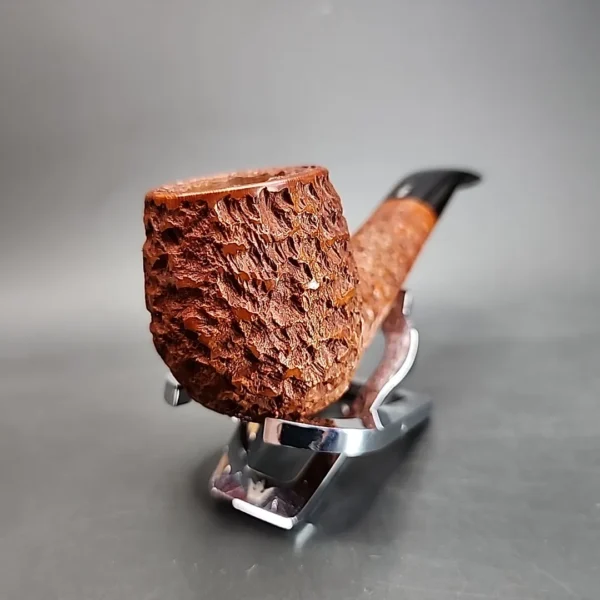 Jacono Knight 2012 Rusticated Estate Briar Pipe, Unsmoked [SOLD] - Image 5