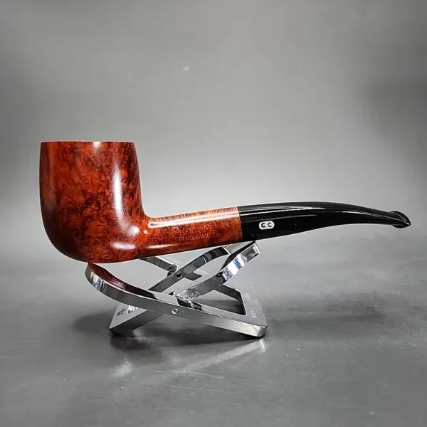 Chacom Centenaire 866 Bent Pot Estate Briar Pipe, Unsmoked - Image 5