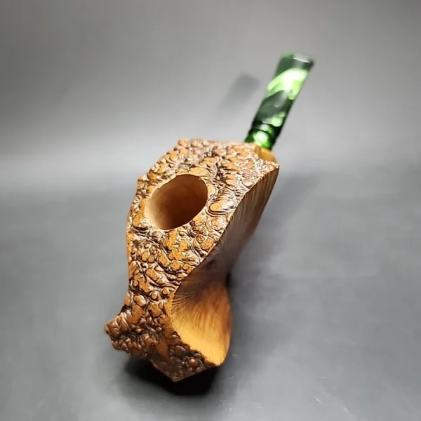 Tony Fillenwarth Smooth Straight Grain Freehand Estate Briar Pipe, Unsmoked [SOLD] - Image 5
