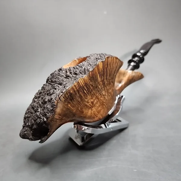 Gray Mountain Magnum Freehand Estate Briar Pipe, Unsmoked [SOLD] - Image 5
