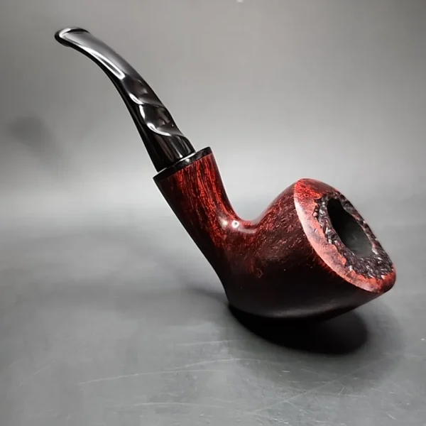Nording Grade B Freehand Cherrywood Sitter Estate Briar Pipe, Danish Estates - Image 5