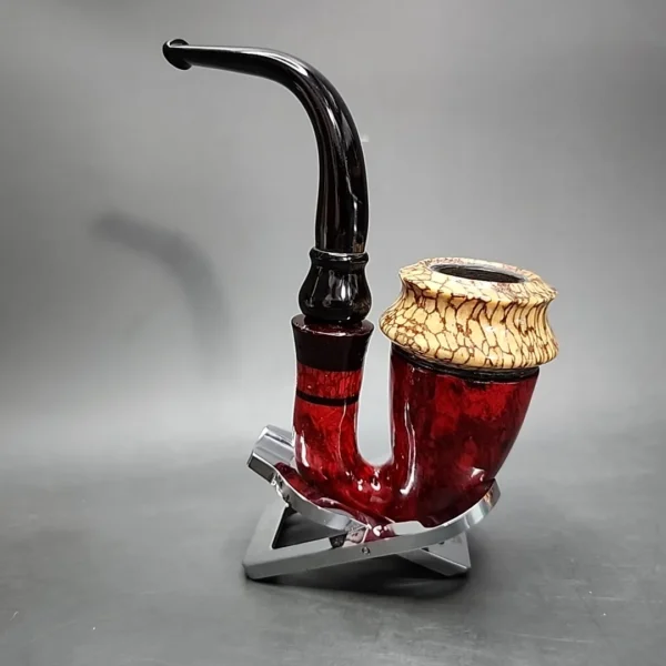 Mutcat Calabash Handmade Pipe, New - Image 6