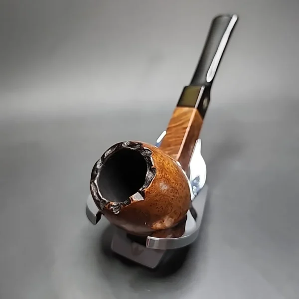GBD International 9487 Square Shank Apple Estate Briar Pipe, English Estates - Image 6