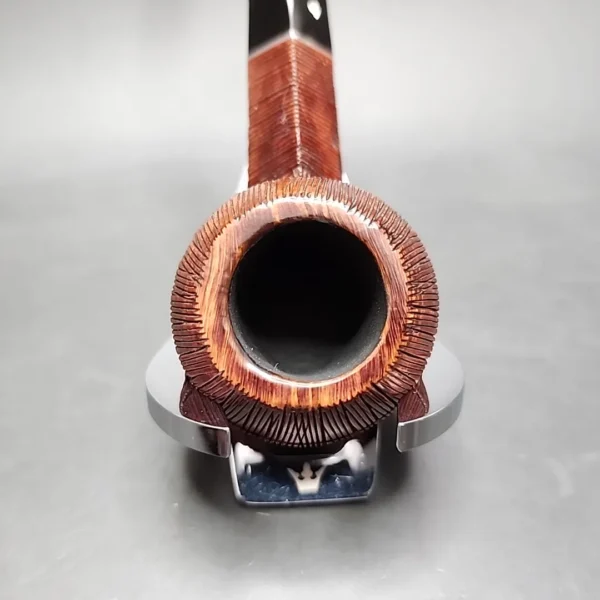 Kaywoodie Fine Line Straight Bulldog Estate Briar Pipe, American Estates [SOLD] - Image 6