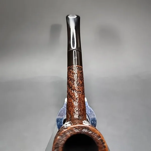 Sasieni Windsor 55s Sandblasted Saddle Billiard Estate Briar Pipe, English Estates - Image 6